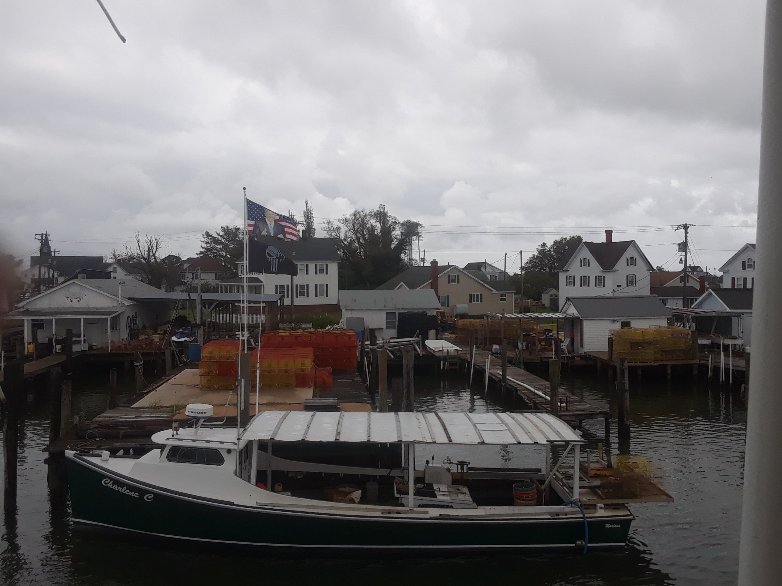 Tangier Island boats and docks