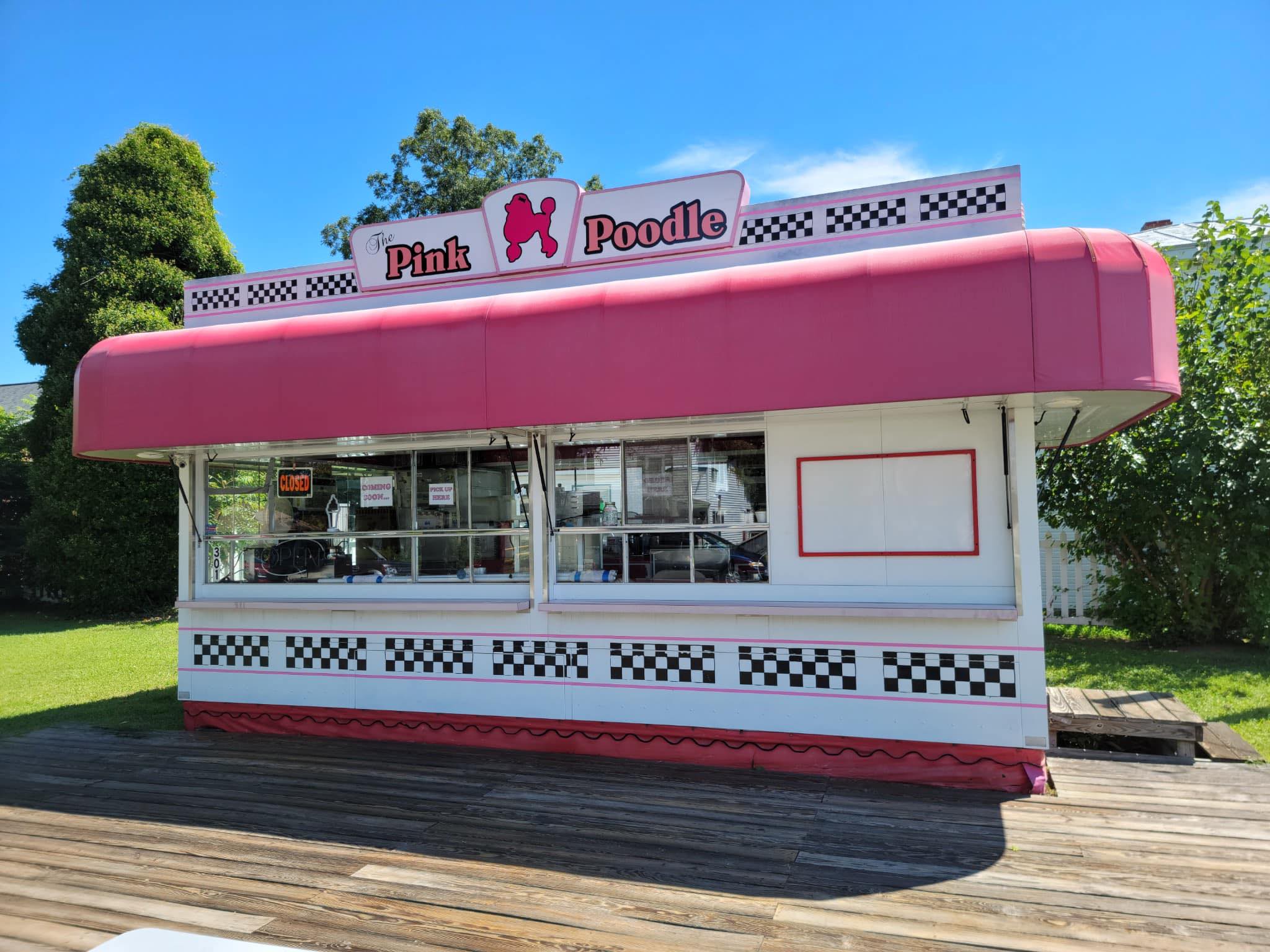 The Pink Poodle Ice Cream Stand