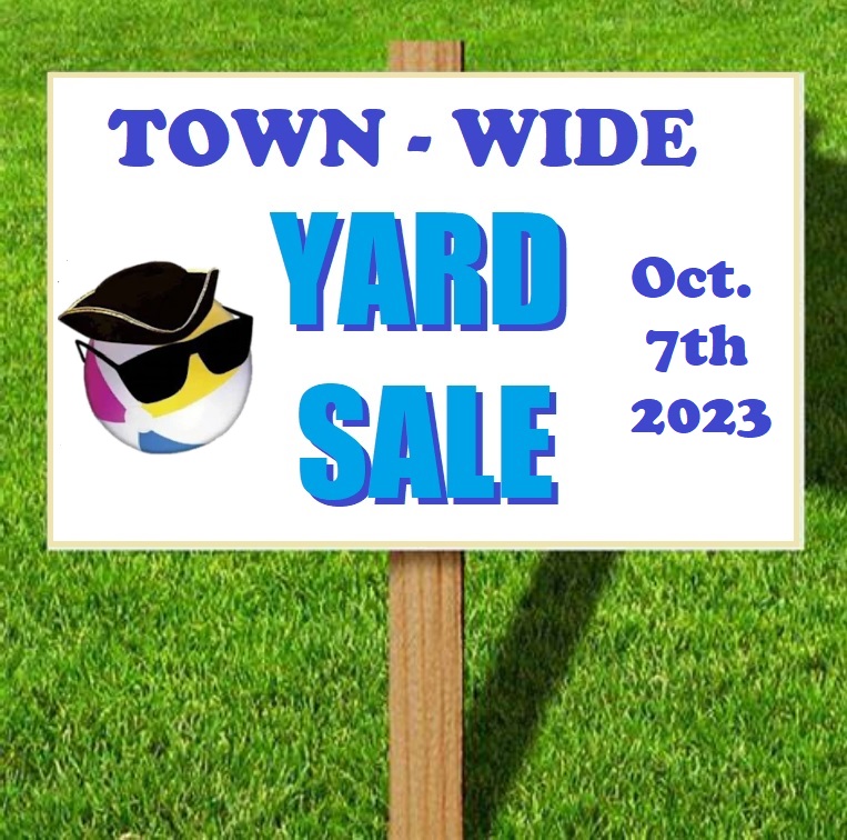 2023 Town-Wide Yard Sale Sign