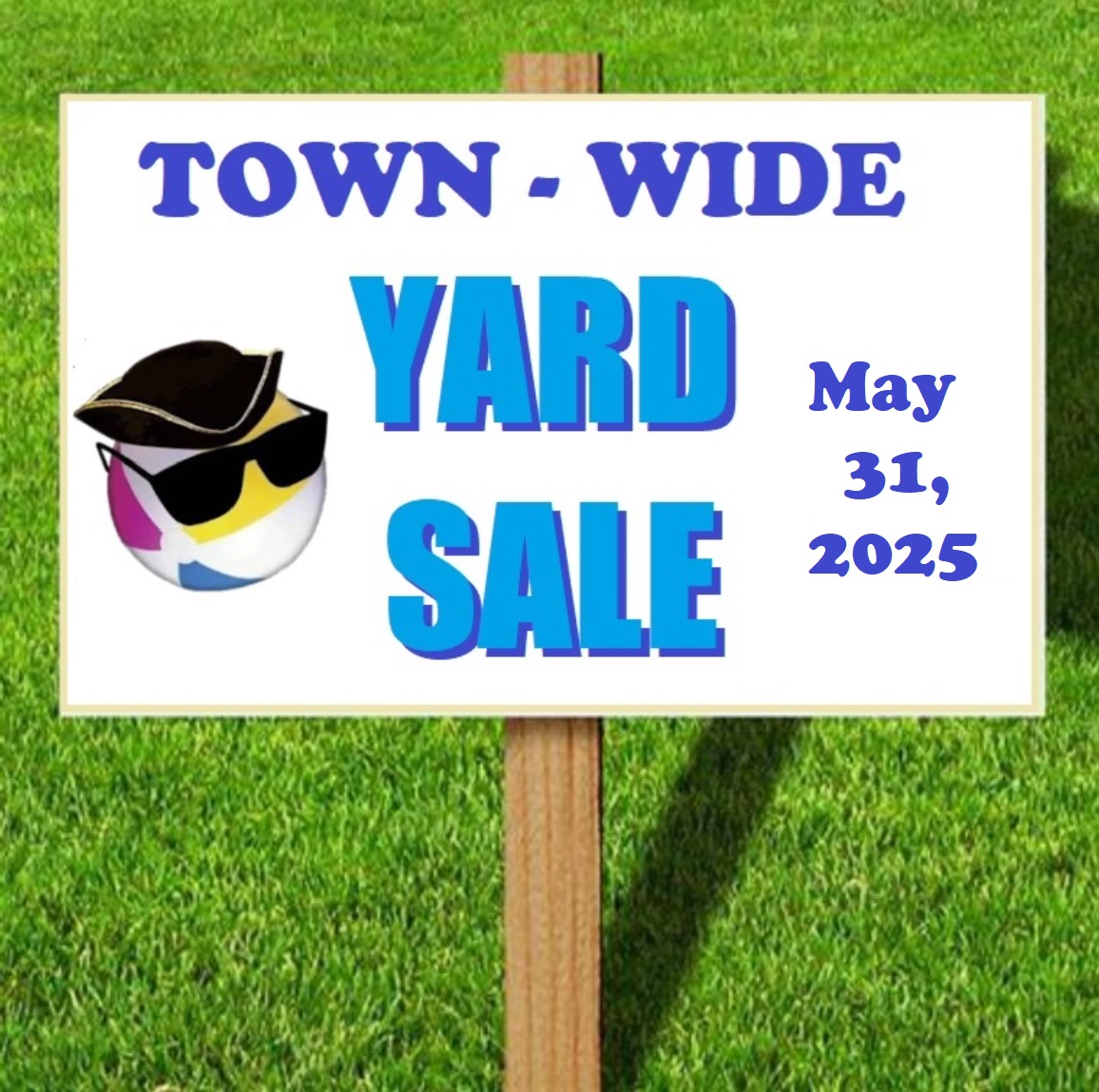 Town Wide Yard Sale Sign
