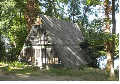 A-frame cabin