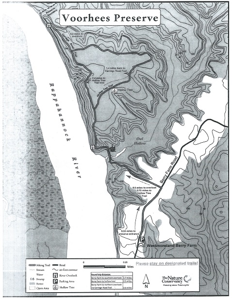 voorhees trail map