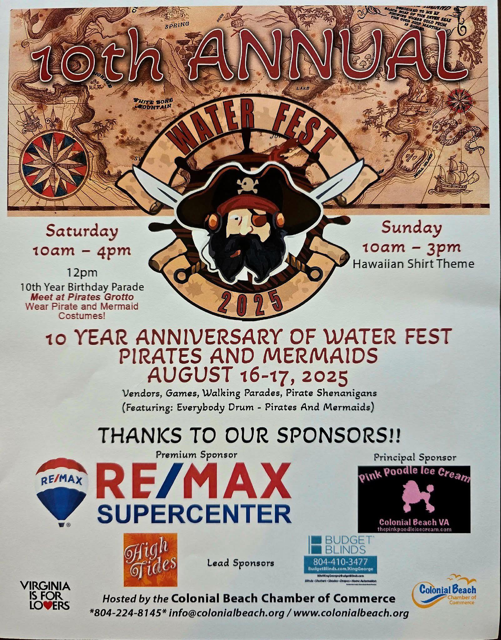Waterfest 2025 Flyer