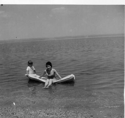 Debbie with her mom in the early 1960's